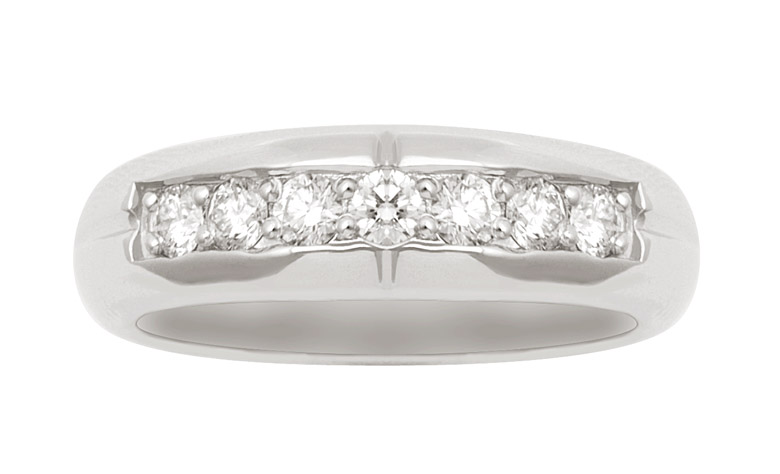 18K Gold  Big Diamond Ring